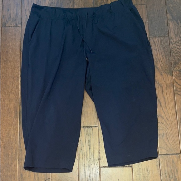 Livi Navy Blue drawstring joggers - Picture 1 of 3
